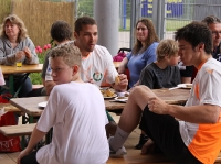 25.04.2009 - Abschiedsfeier mJD mit Avi Smoler u. Chen Pomernaz (1. BL HSG Wetzlar)