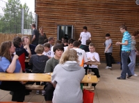 25.04.2009 - Abschiedsfeier mJD mit Avi Smoler u. Chen Pomernaz (1. BL HSG Wetzlar)