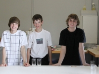 25.04.2009 - Abschiedsfeier mJD mit Avi Smoler u. Chen Pomernaz (1. BL HSG Wetzlar)