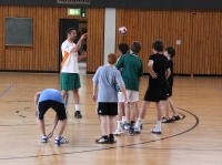 25.04.2009 - Abschiedsfeier mJD mit Avi Smoler u. Chen Pomernaz (1. BL HSG Wetzlar)