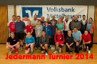 01.11.2014 3. Tischtennis Jedermann Turnier