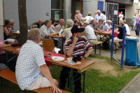 Frühschoppen rund um das Sportzentrum
