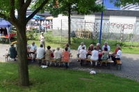Frühschoppen rund um das Sportzentrum