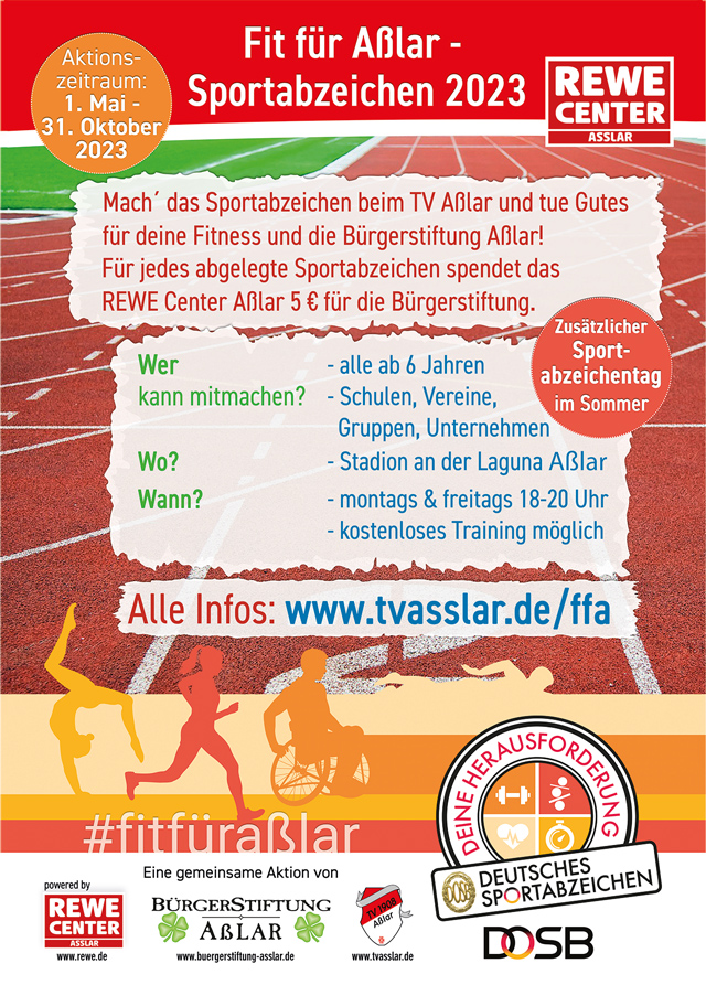 Fit für Aßlar – Sportabzeichen 2023