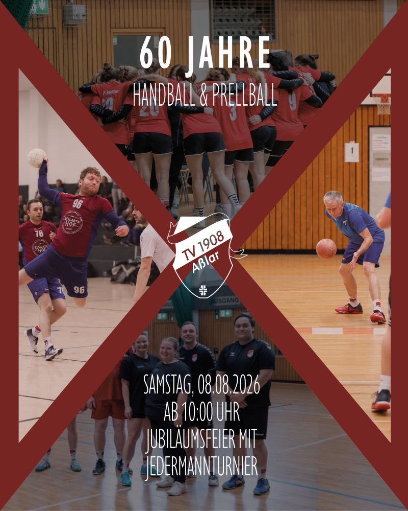 2026 07 13 60 Jahre Handball 60 Jahre Prellball